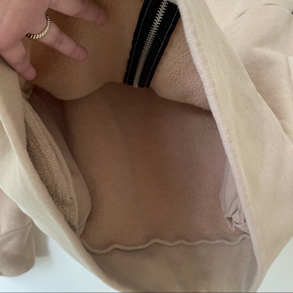 Oversized Graphic Zip Up Sweatshirt - Picture 6 of 7